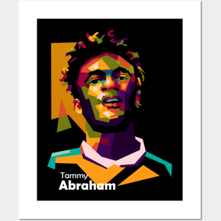 Tammy Abraham In Wpap Pop Art Posters and Art